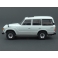 Toyota Land Cruiser LC60 1982 (White), First 43 Models 1/43 scale