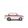 Fiat Abarth 1600 OT Test 1965 (White) model 1:18 Laudoracing-Model LM105B5