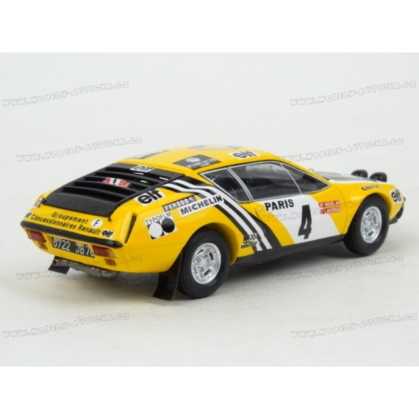 DECALS 1/43 REF 0433 ALPINE RENAULT A310 THERIER RALLYE MONTE CARLO 1976 RALLY 