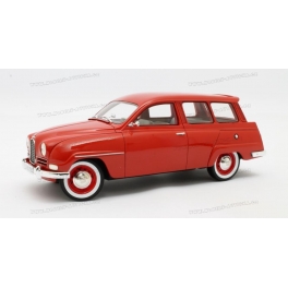 Saab 95 1963 (Red) model 1:18 Cult Scale Models CML090-2