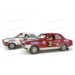 Set Ford Escort Rally 1968 Bud Spencer + Terence Hill model 1:18 Laudoracing-Model LM128C3