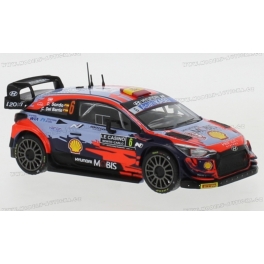 Hyundai i20 Coupe WRC Nr.6 Rally Monte Carlo 2021 model 1:43 IXO Models RAM784LQ