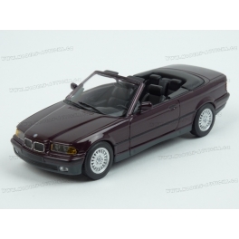BMW (E36) 3-Series Cabriolet 1993 (Purple Met.) model 1:43 Minichamps MI-940023331