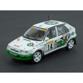 Škoda Felicia Kit Car Nr.14 Rallye Monte Carlo 1996 (12th Place) model 1:43 IXO Models RAC381A