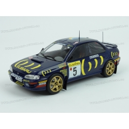 Subaru Impreza 555 Nr.5 Winner Rallye Monte Carlo 1995 model 1:24 IXO MODELS 24RAL011A