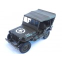 Jeep Willys MB 1-4 Ton US Army Truck 1942 closed roof, WELLY 1:18