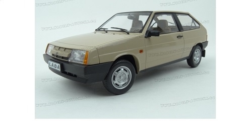 Lada VAZ 2108 Samara 1986 (Brown), Premium Scale Models 1:18