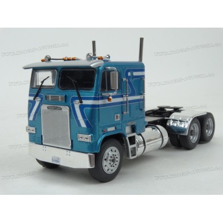 IXO 1/43 - Freightliner FLA 1993, Camion Blanc Et Vert, Miniature Neuve